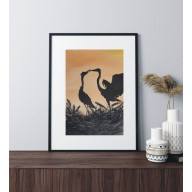 AKWARELA AKWARELKA OBRAZ PT: STRAŻNIK ŚWITU