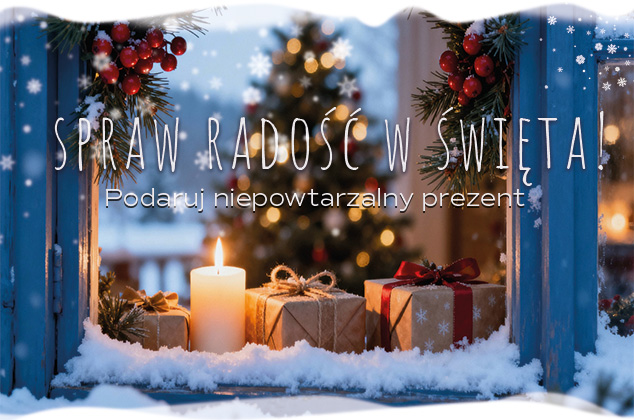 Spraw radoĹÄ, podaruj niepowtarzalny prezent na ĹwiÄta!