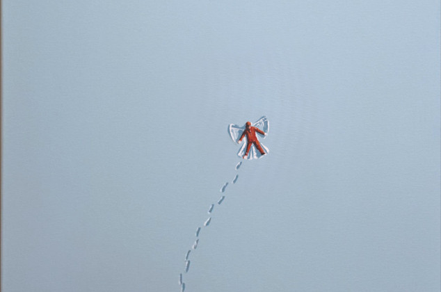 Patryk Martuś ; ANIOŁ (55x75cm)