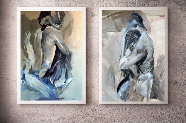 Studio.Sensual ; Komplet W Pastelach - 50x70.