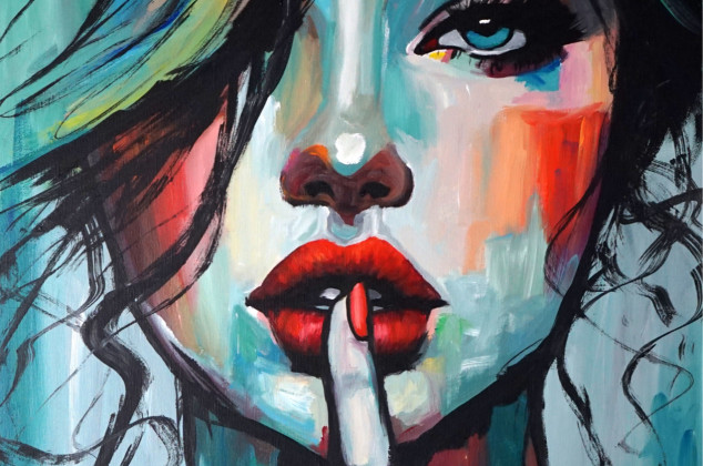 Rafal Stach ; Hush 80x100