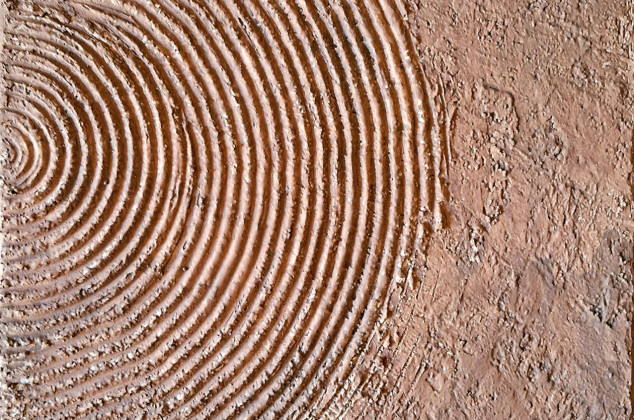 Yulia Szczerbak ; Obraz strukturalny abstrakcja Wabi Sabi Japandi minimalistyczny ręcznie wykonany na płótnie