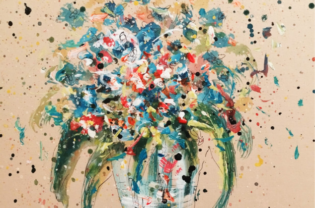 Dariusz Grajek ; Kwiaty w wazonie...