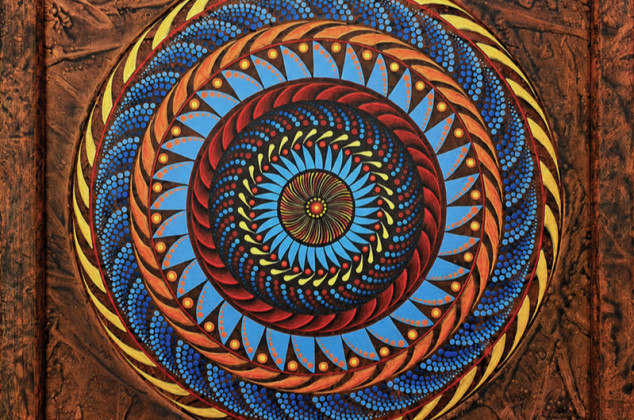 Michał Engelmajer ; Splątane Myśli II - Mandala kontemplacyjna