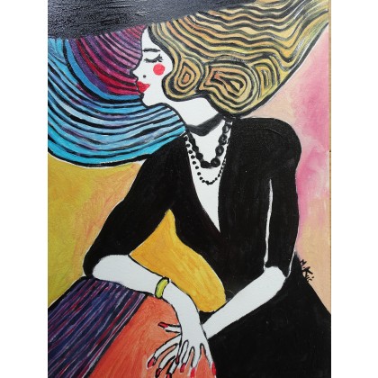 diva, Marlena Kuć, obrazy olejne