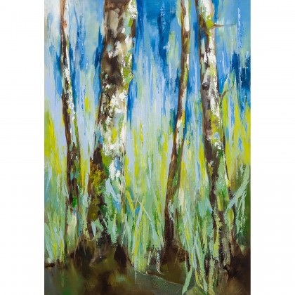 Forest 3 - obraz 100x70 cm, Agnieszka Potocka-Makoś, obrazy akryl