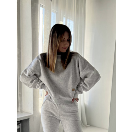 Marta Hajduk-Pawlica - bluzy - Harvest Moon / salt & pepper sweatshirt foto #1