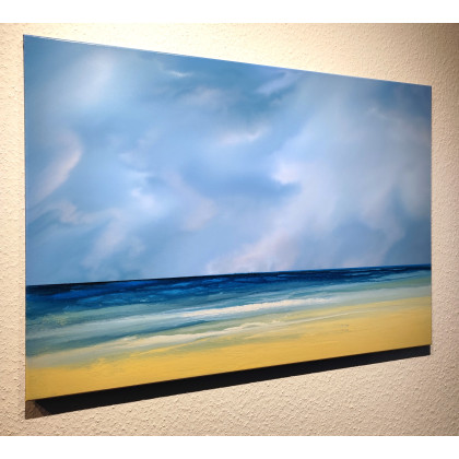 Felix Guenther - obrazy akryl - Clouds over the sea foto #1