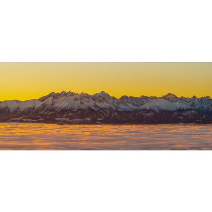 Agnieszka Potocka-Makoś - wydruki na płótnie - Druk na płótnie 100x40 - Tatry - kolor foto #1