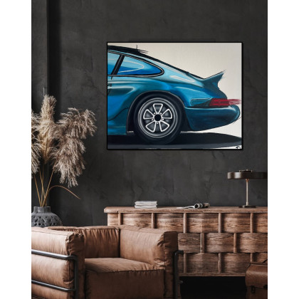 Porsche gt3 rs, Katarzyna Nowakowska, obrazy olejne