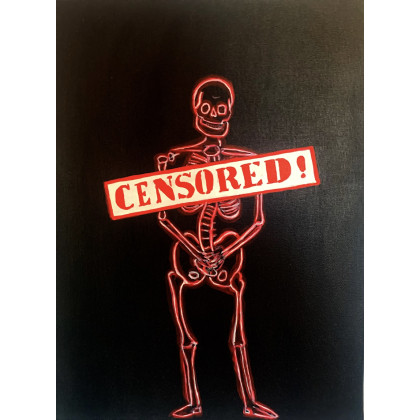 CENSORED!, Emil Serednicki, obrazy akryl