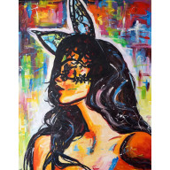 LADY RABBIT 80X100