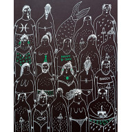 PLAŻA NUDYSTÓW - ZNAKI ZODIAKU, RYBY