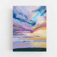 Pejzaż-rysunek pastele