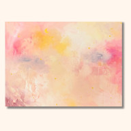 OBRAZ OLEJNY. NIEBO W SNACH.