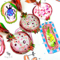 Kolczyki owoce – Edycja limitowana