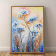 Łąka - akwarela formatu A4