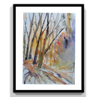 AKWARELA-EKSPLOZJA W LESIE