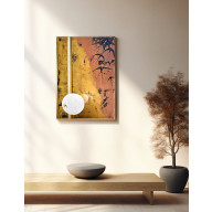 Złota godzina, akryl na płótnie 60x90