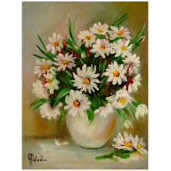 Rumianki obraz olejny 30cm-40cm