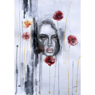 NIEZNAJOMA, AKWARELA