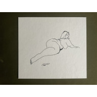 rysunek postaci kobiety