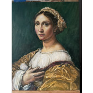 Portret kobiety w/g Rafaela.