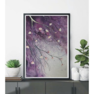 Akwarela Akwarelka Obraz pt: Tajemnice Natury.