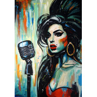 Amy Winehouse - Song of the Soul 70x100