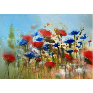 Ulotne chwile - akwarela