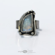 KSIĘŻYCOWY ROŻEK W SREBRZE