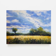 Pejzaż -rysunek pastele