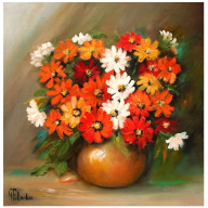 OBRAZ OLEJNY CYNIE 50CM-50CM