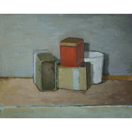 KOMPOZYCJA WALOROWA Z CZERWIENIĄ