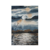 Akwarela Akwarelka Obraz pt: Po burzy