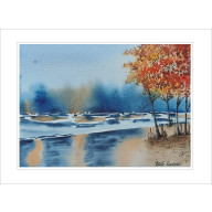 Akwarela Akwarelka Obraz pt: Anomalia