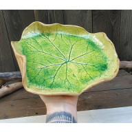 Ceramiczna patera, liść ( c160)