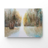 Drzewa - akwarela formatu 18/24 cm