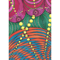 Oryginalny obraz intuicyjny, sztuka mediumistyczna, sztuka metafizyczna, biomorficzne kształty