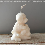 PIESKI świeca z wosku sojowego