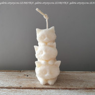 KOTKI świeca z wosku sojowego