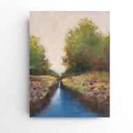 Pejzaż - rysunek pastelami