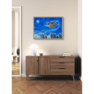 ŚNIEG NAD MIASTEM – GICLEE