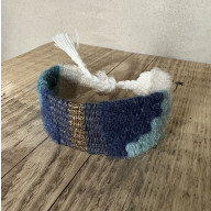 Bransoletka tkana Morska