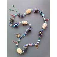 Naszyjnik artystyczny amulet