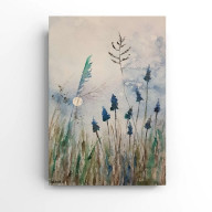 Łąka - akwarela formatu A5