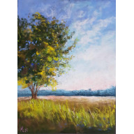 DRZEWO - RYSUNEK PASTELAMI