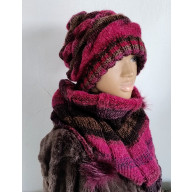 Czapka plus szal-chusta