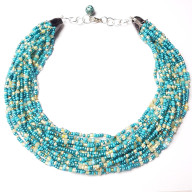 NASZYJNIK KORALIKOWY KALAIT