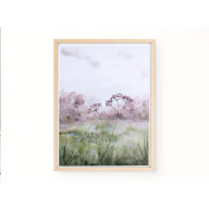 Akwarela 23x31cm. Łąka